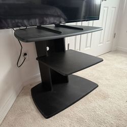 TV Stand, Black Finish 