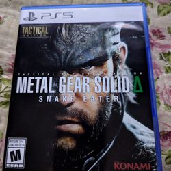 Metal Gear Solid Delta PS5 