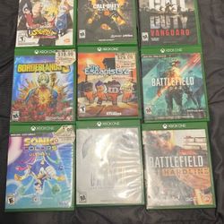 9 Xbox One Games (description)