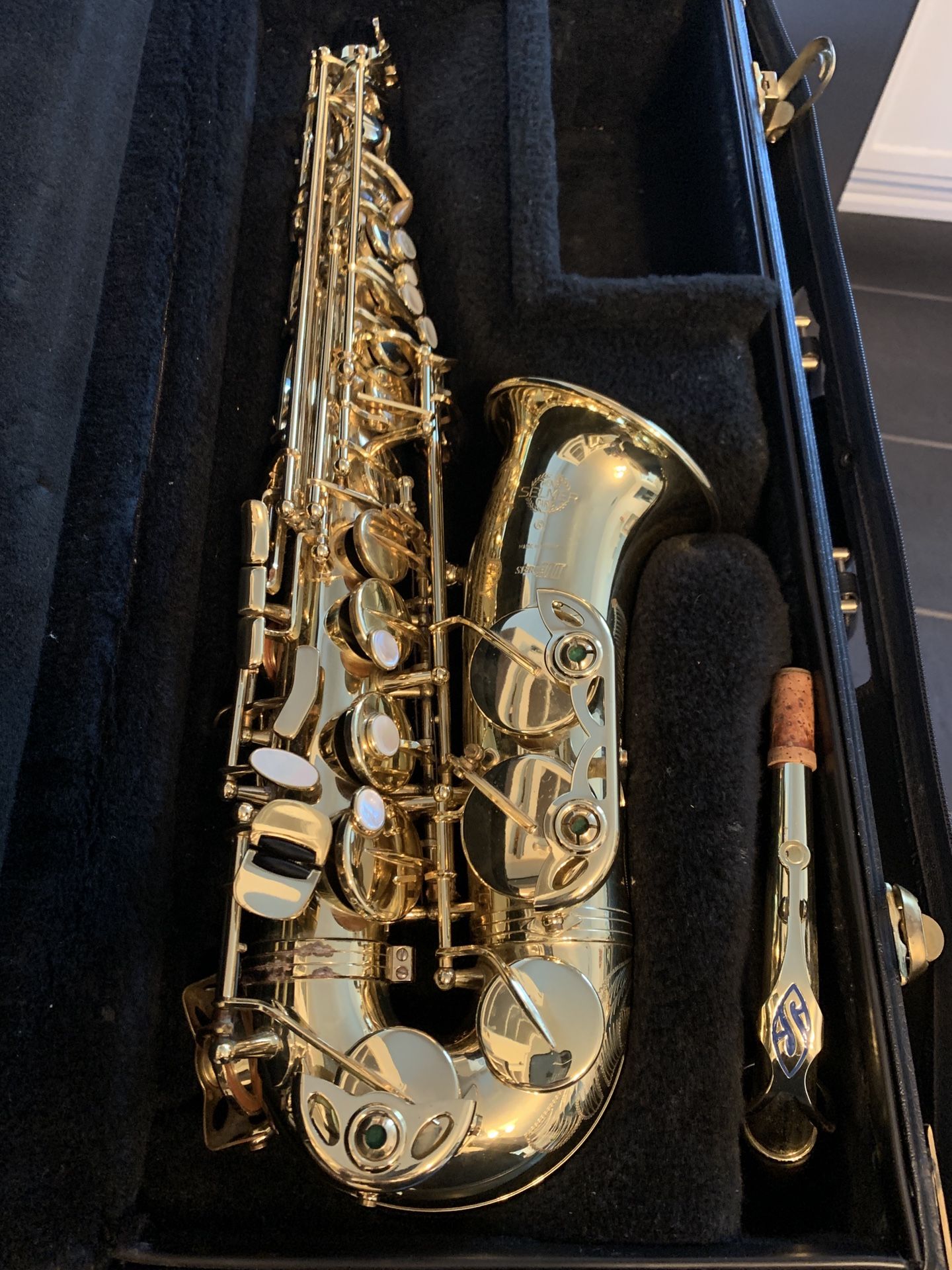 WOW! SELMER PARIS SERIES III ALTO SAXOPHONE SAX W/ORIG CASE + EXTRAS