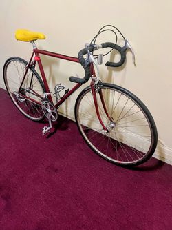 Vintage 12 speed bianchi road bike