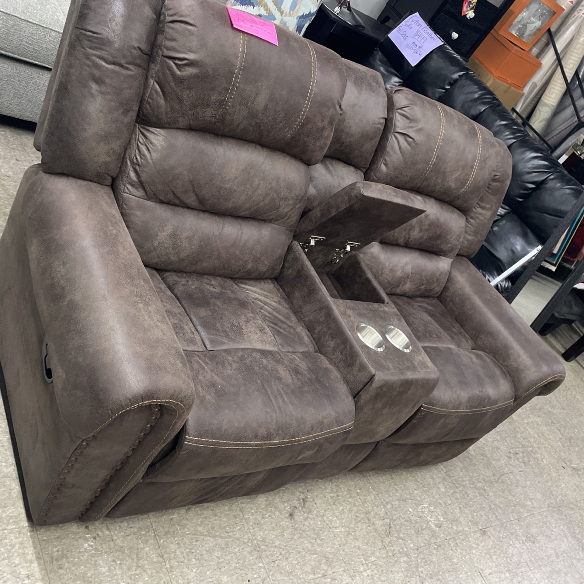 One Side Recliner AS-IS scratched/dent $49 Initial Payment