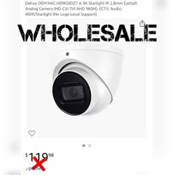 WHOLESALE SECURITY CAMERAS & ALL PRODUCTS 