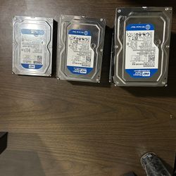 10 WD(Western Digital) 500GB Hard Drives