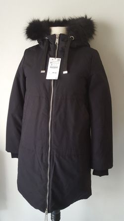 Brand New Zara Women's Black Winter Jacket Size XS, S