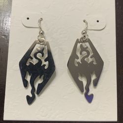 Skyrim Dragon Earrings