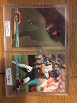 Baseball cards