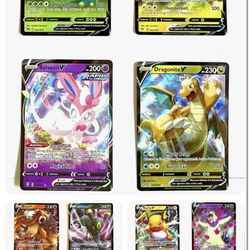 4x Pokémon V Cards - ALL ULTRA RARE Cards! Great GIFT for KIDS!  🔥🎁🔥🎁🔥