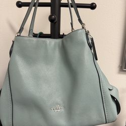 Coach Purse - Soft Blue