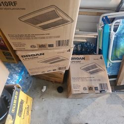 Brand New Exhaust Fans...total Of 16