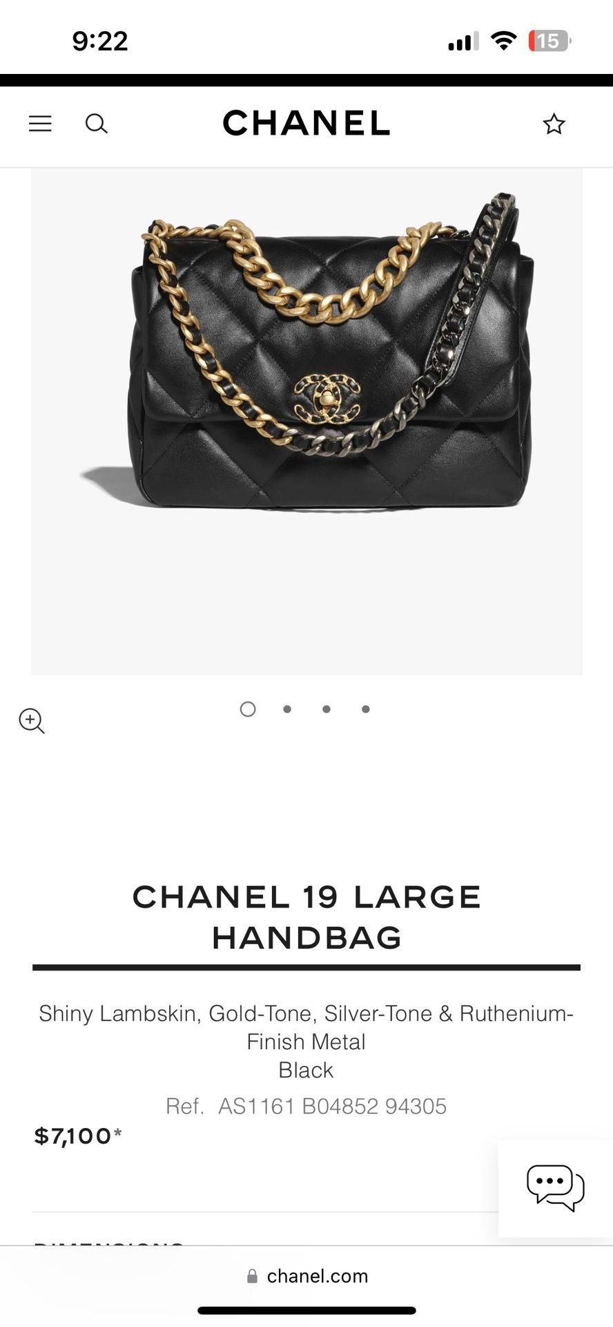 Chanel 19