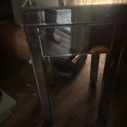 Borrowed end table side table night stand Z gallerie