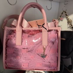 JUICY COUTURE SUMMER BREAK MINI PINK BAG