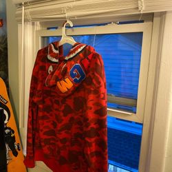 Red Bape hoodie 