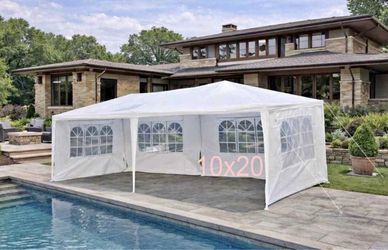Canopy 10x20 FT Party Tents for Parties with Sidewalls, carpas para Fiestas, Pop Up Canopy Tent