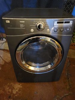 LG Grey Gas Dryer