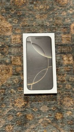 iPhone 16 pro max 1tb unlocked