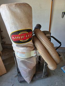 Shop fox dust collector