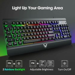 New wired gaming keyboard pc268a