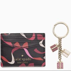 Kate Spade Staci Boxed Card Holder And Key Fob