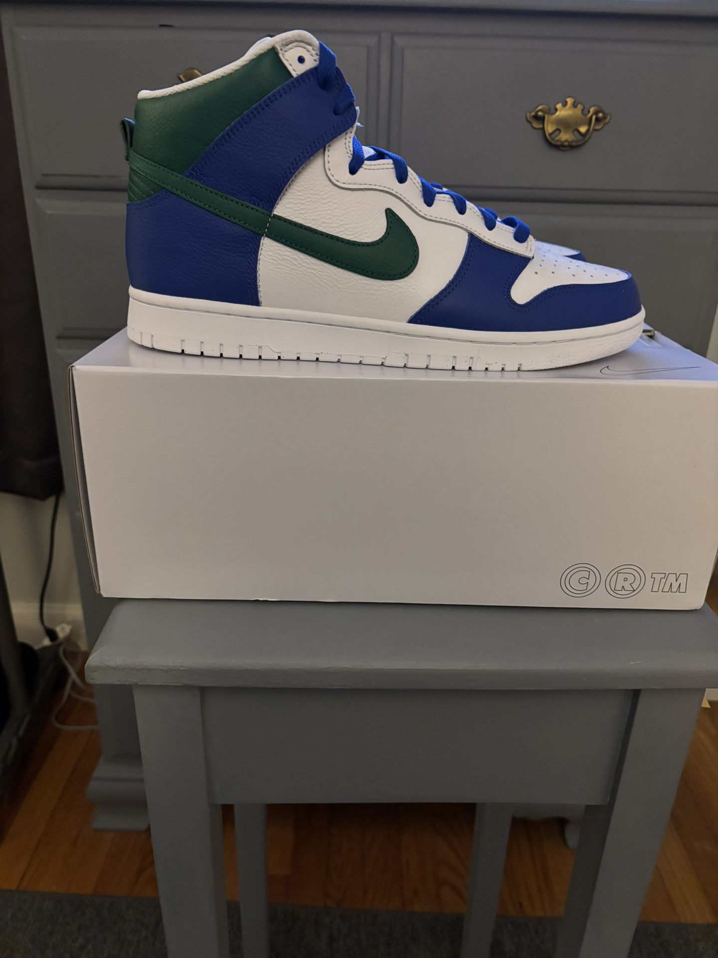 Customized Nike Dunk PRM Highs Size 11