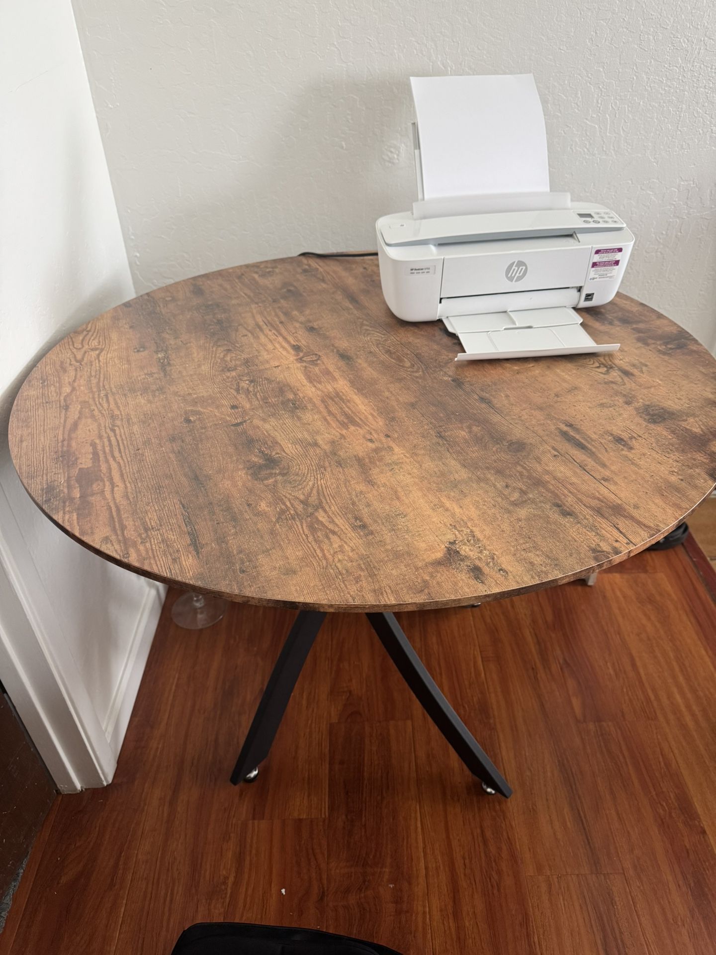 Small round dining table 