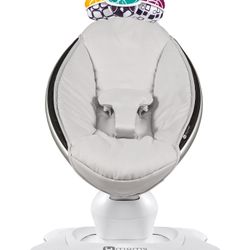 4moms MamaRoo Multi-Motion Baby Swing, Bluetooth Enabled with 5 Unique Motions, Black