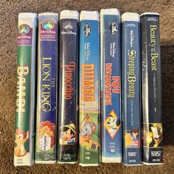 Disney VHS movies