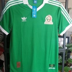 Adidas mens 1986 Mexico Jersey Size Large No Trade 