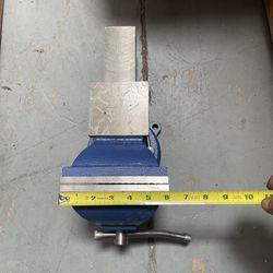 6" Bench Vise with Anvil Swivel Locking Base Table Top Clamp Heavy Duty Vice