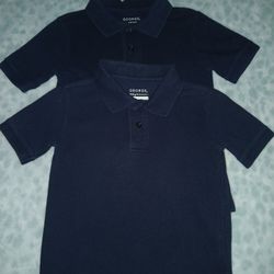 Boys Navy Blue Tops Size XS 4/5
