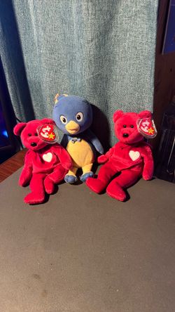 2 Ty Beanie Original Babies. 1 Ty Pablo Baby