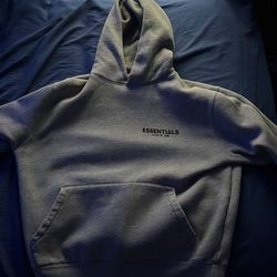 Dark oatmeal essentials hoodie