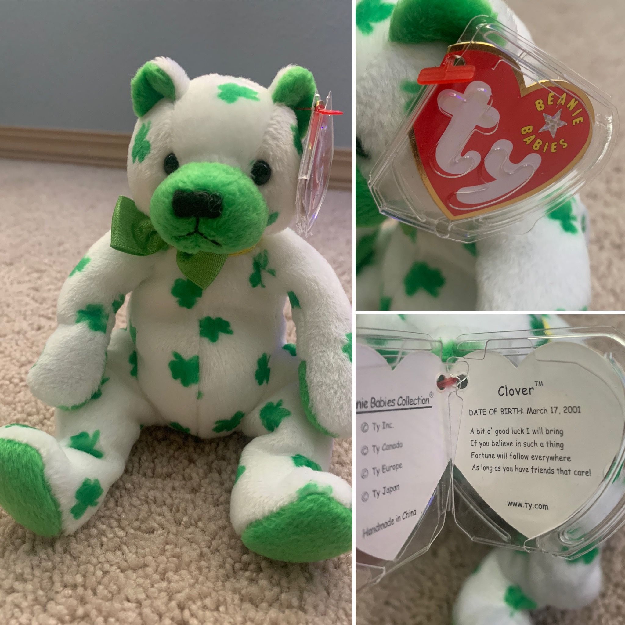 Clover Beanie Baby