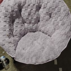 Fur Folding Chair