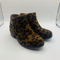Sz11 Pierre Dumas Kids  Leopard Booties