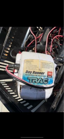 Trac saltwater electric trailer winch