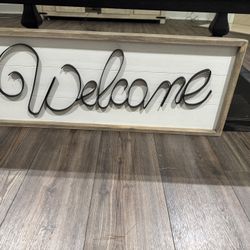 Welcome Sign