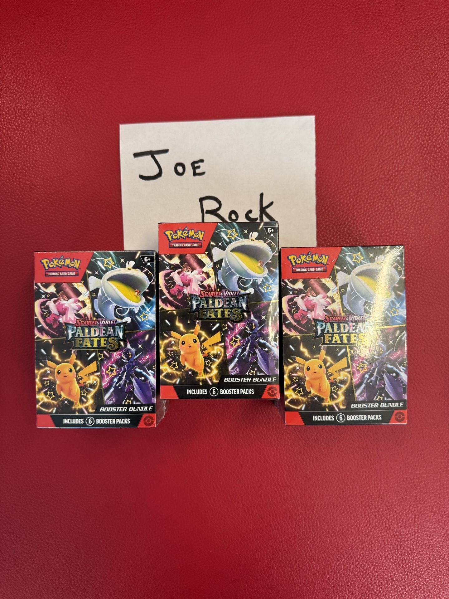 Pokemon Paldean Fates Booster Bundles