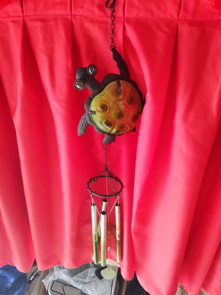 TURTLE METAL WIND CHIME