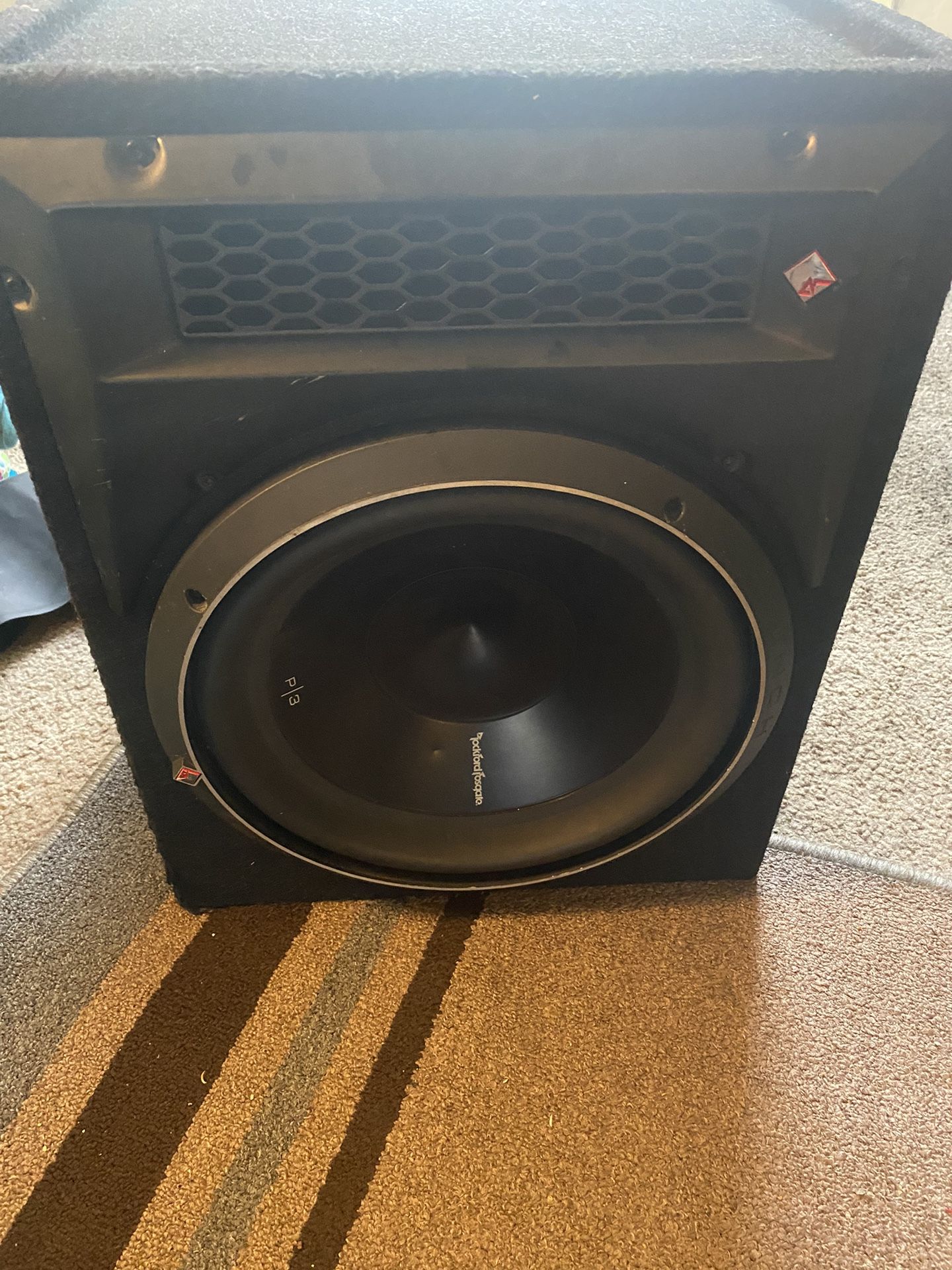 I’m Selling My Subwoofer Rockford Fosgate 12 1200 watts In Original Box I’m Asking For $150 No Lees 