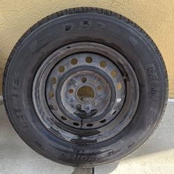 Rim and tire 195/70r14