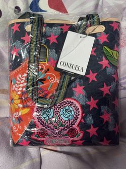 Consuela Tote Bag- Skull Design