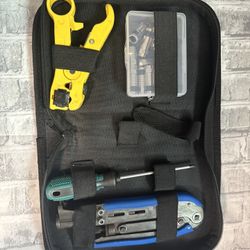 Coaxial Cable Squeeze Pliers Multi-Function Video F-Tip Squeeze Pliers 3A