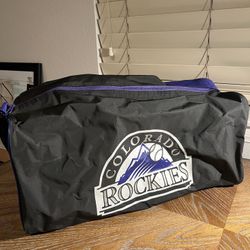 Colorado Rockies Duffle Bag Vintage