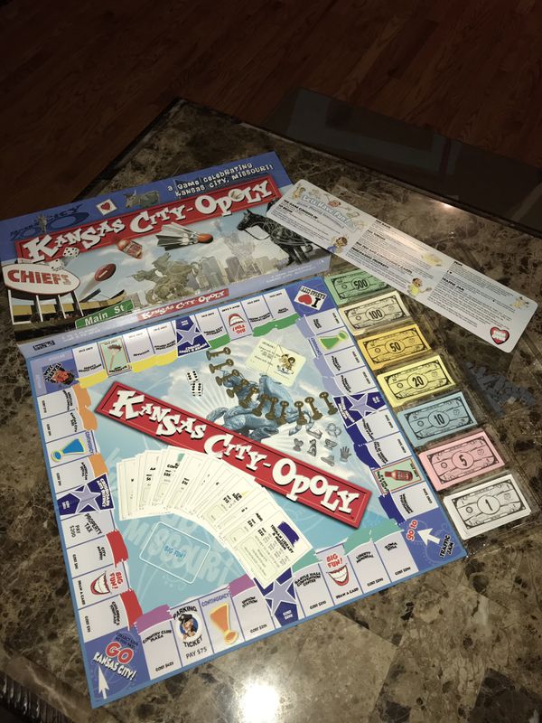 Kansas City-Opoly A Kansas City, Missouri Monopoly Game for Sale in ...