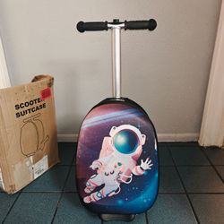 ALVOD Scooter Suitcase for Kids Ages 6-12 Kids' Luggage