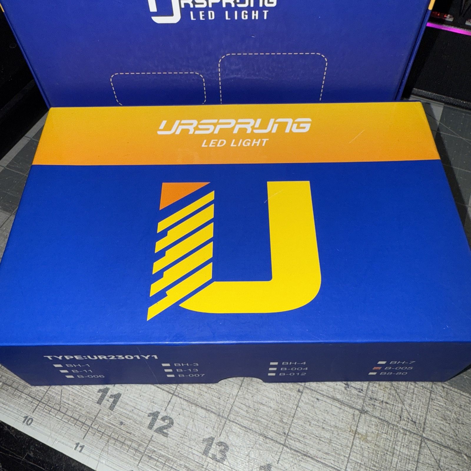 Ursprung H11/H8/H9 LED Light Bulbs 20000 Lumens 6500K Ice Blue IP68 (Pair)