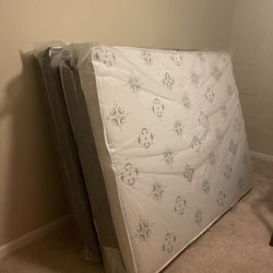 New Queen Mattress And Box Spring 