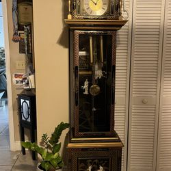 Tempus Fugit Grandfather Clock